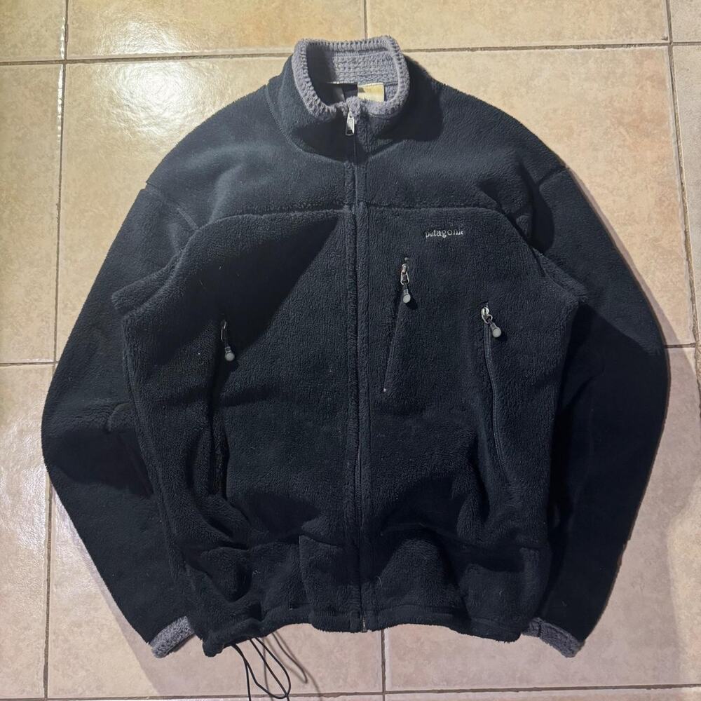 Vintage 90s made in usa patagonia black sweater Size L in mens